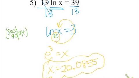 7.6 Solving Exponential & Logarithmic Functions