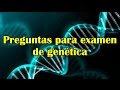 Preguntas para examen de genética (4 de 6)