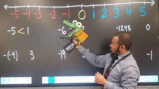 Comparing & Ordering Integers