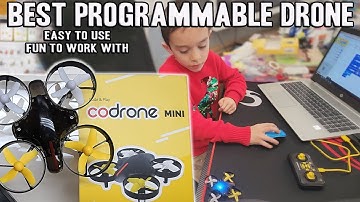 Best Programmable Drone for Coding and Robotics! RoboLink CoDrone Mini Top Codable Drone Under $100