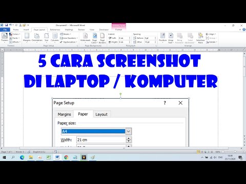 5 Cara Screenshot di Laptop atau Komputer
