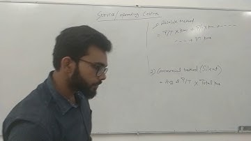 Basic concept of operating/service costing