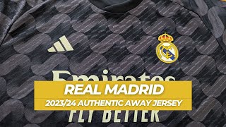 Real Madrid 2023/24 Authentic Away Jersey Review