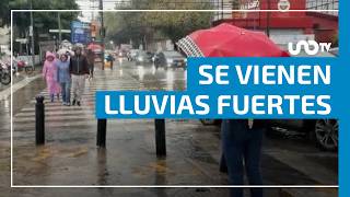 Lluvias torrenciales azotarán seis estados de México