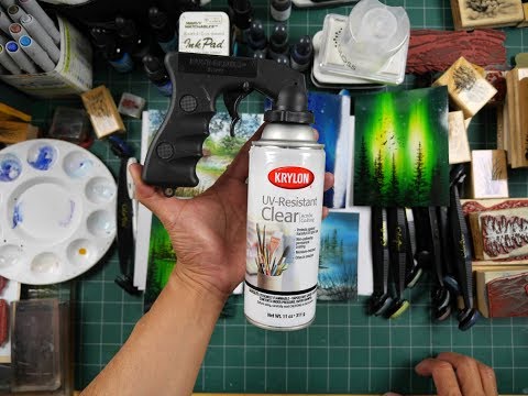 Krylon UV-Resistant Clear Gloss - YouTube