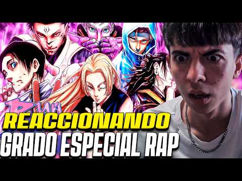 GOTA REACCIONA AL RAP DE GRADO ESPECIAL| JUJUTSU KAISEN| BYNMC