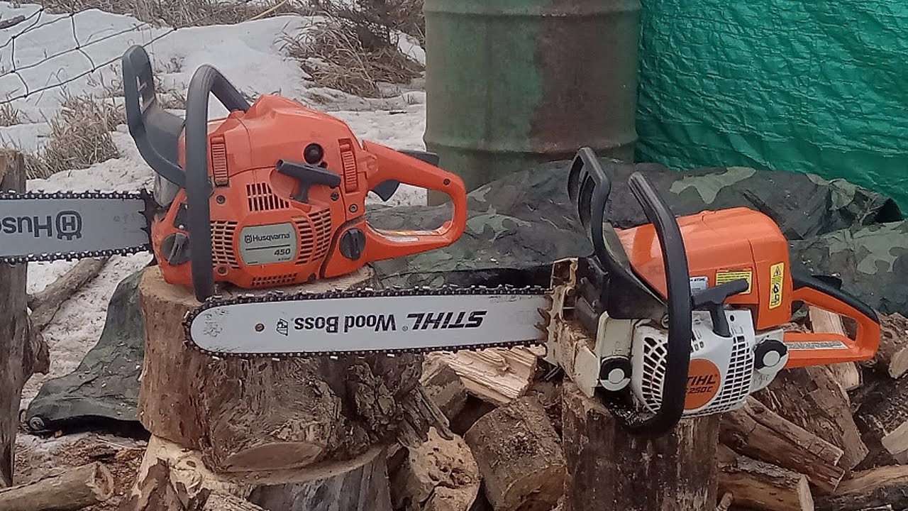 STIHL vs. HUSQVARNA  ⚔️🔥
