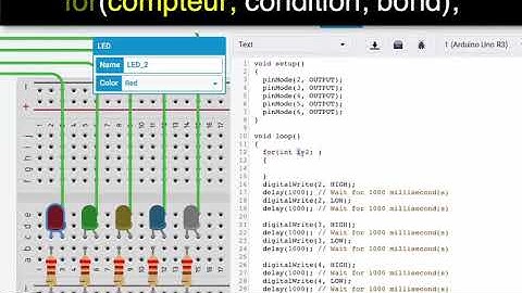 Programmation Arduino - Introduction à la boucle for