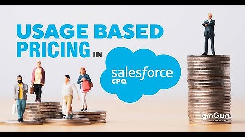 Usage Based Pricing | Salesforce CPQ Tutorial | Salesforce CPQ Training [Updated 2025] - igmGuru