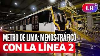 Línea 2 del METRO DE LIMA reduce uso de taxis y colectivos en un 34%