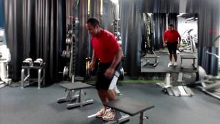 Lateral Hop React to Box Jump
