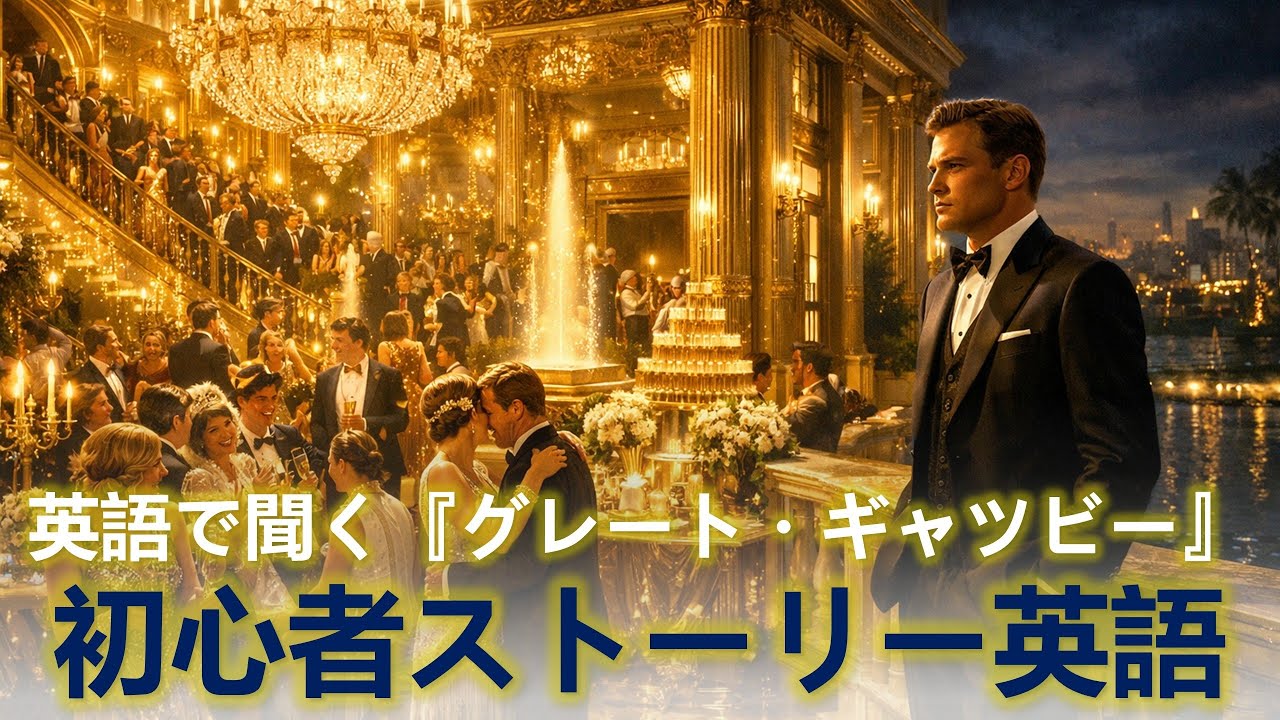 英語で聞く『グレート・ギャツビー』 | 世界の物語で英語を学ぶ📖