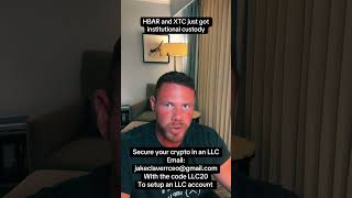 Institutional custody = real adoption #HBAR #XTC #institutionalcrypto #anchorage #cryptoearn