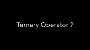 Ternary Operator | Java | Finding Biggest among 2 numbers