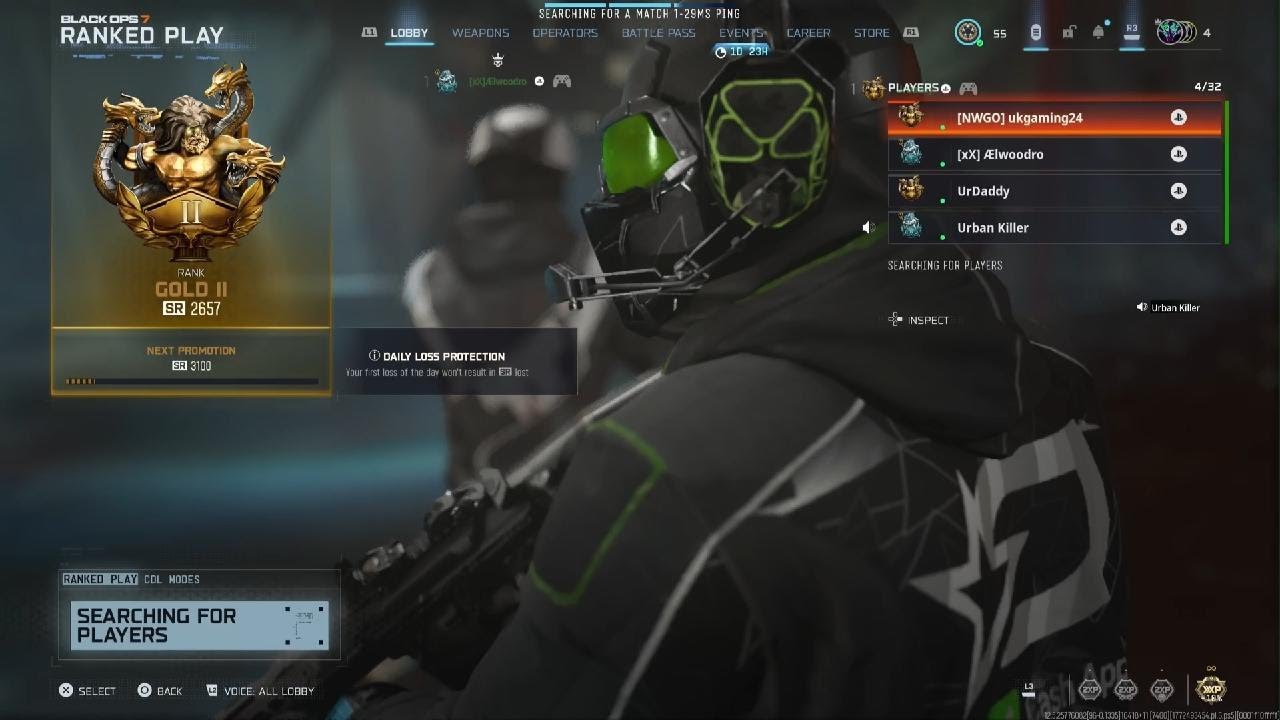 BO7 ranked vs  platinum