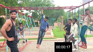 Vlog-8 One Arm Dead Hang Challenge | Juned Fitness Vlogs