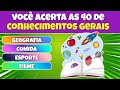 🧠 Quiz de Cultura Geral: 40 Perguntas que vão Desafiar sua Mente!