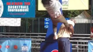 Nate Robinson Dunks On Shaq While On Set Of The Uncle Drew Movie