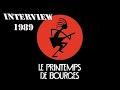 Capture de la vidéo Oth Interview Printemps De Bourges1989