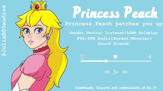 ASMR | F4A | Princess Peach patches you up | Injured Listener | Forest | Monster | Sword Sounds