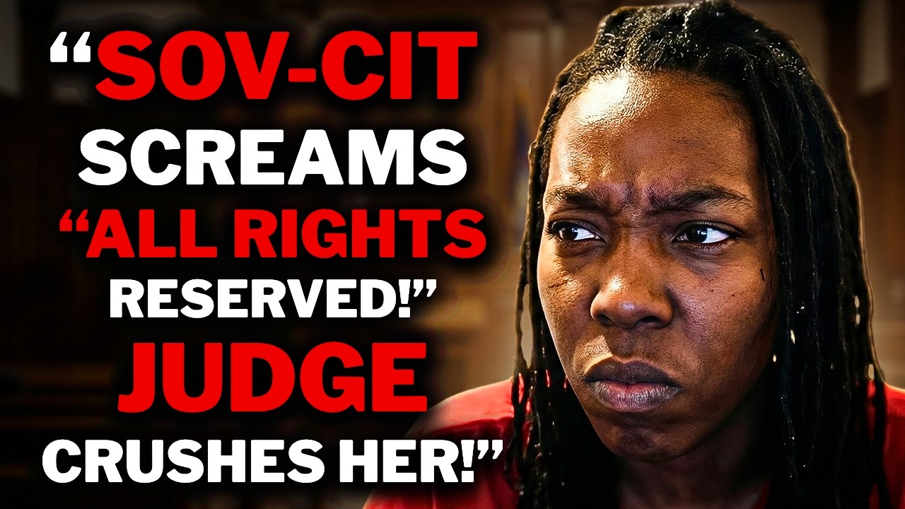 Arrogant SovCit Refuses To Identify Herself… Until The Judge ISSUES WARRANT