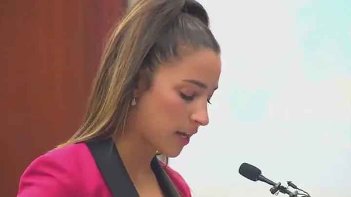 Aly Raisman addresses Larry Nassar, calls out U.S....