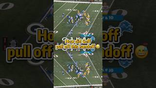 No clue how Jared Goff still got this handoff off 😅 Green Bay Packers vs Detroit Lions #NFL #Sports