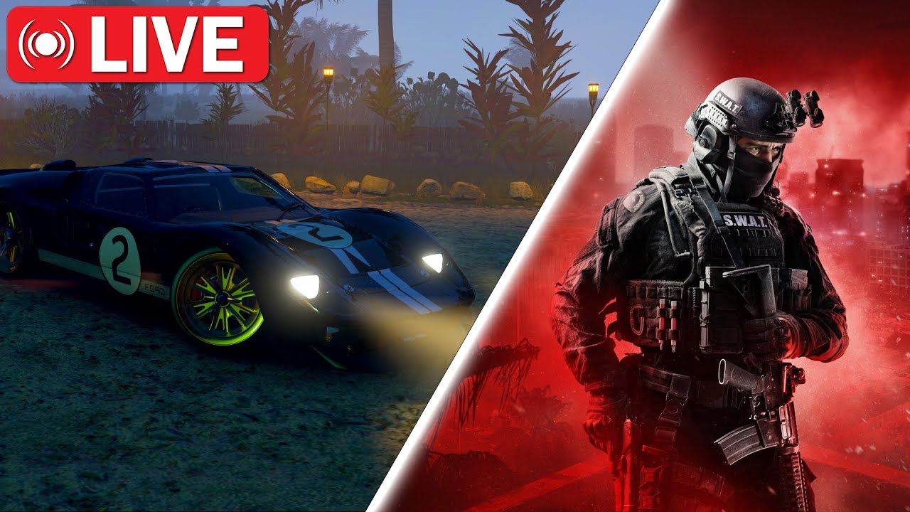 Ready Or Not Tactical Ops/Forza Horizon 5 Le Mans Endurance Run