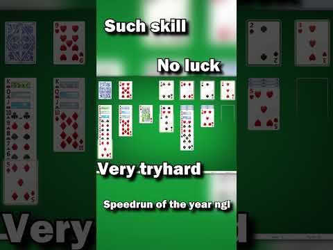 Solitaire Speedruns Be Like Solitaire Gaming Speedrunning Foryou Foryoupage