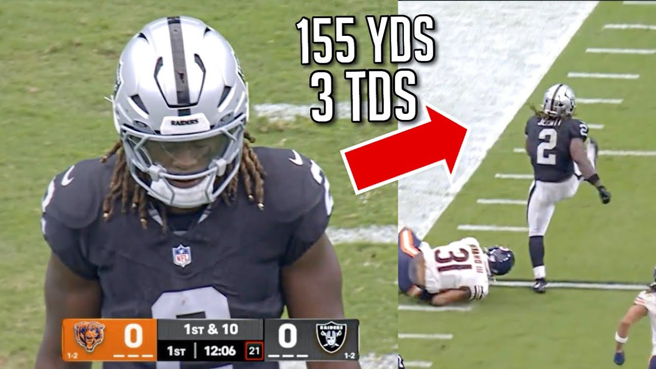 Основные моменты «прорывного матча» Эштона Дженти против «Беарз» (4-я неделя)