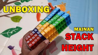 Unboxing Mainan Stack Height Balok Susun Stacko Tower screenshot 4