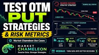 How to Test OTM Put Strategies & Risk Metrics (Market Chameleon Use Cases)