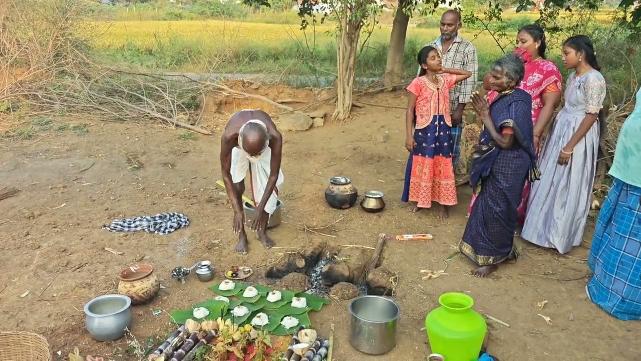 பட்டி பொங்கல் கொண்டாடிய சின்னத்தம்பி அப்பா