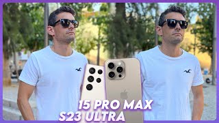 El Rincón De China Videos iPhone 15 PRO MAX vs Galaxy S23 Ultra | Los MEJORES del AÑO