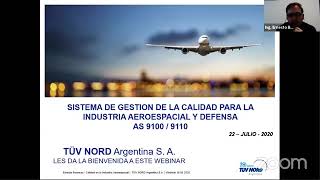 Quality Management System for the Aerospace and Defense Industry AS9100 and 9110