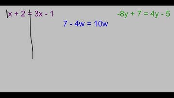 Solving Equations with Variables on Both Sides Video
