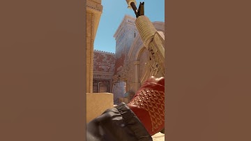BEST SUPPORT FLASH TO MID ON ANUBIS #shorts #csgo #cs2