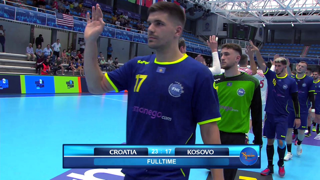 Croatia 23 17 Kosovo Group C Ihftv Spain 2019 Ihf Men S