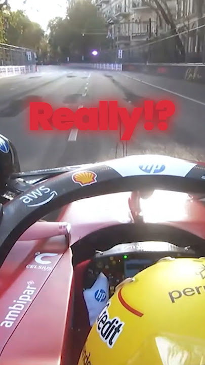 Hamilton and someone on the track. [Voiceover   Edit]— #hamilton #lewishamilton #f1