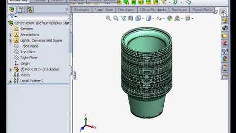 An efficient method of Patterning a Multibody Part