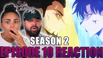 JINWOO VS GOTO GETS SERIOUS! | Solo Leveling Season 2 Episode 10 Reaction