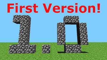 [Minecraft 1.0] How to Play the First Version of Minecraft!
