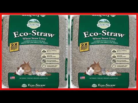 Oxbow Animal Health Eco-Straw Litter, 20 Pound Bag
