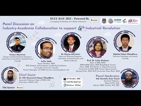 Panel Discussion on Industry-Academia Collaboration to Support 4th Industrial Revolution