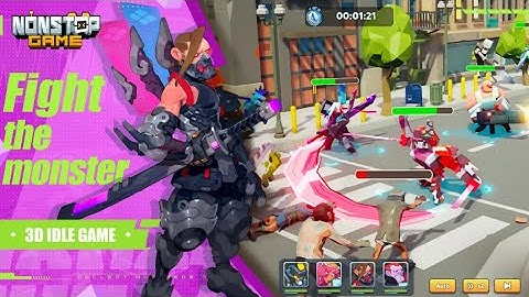 Nonstop Game: Cyber Raid - Android Gameplay