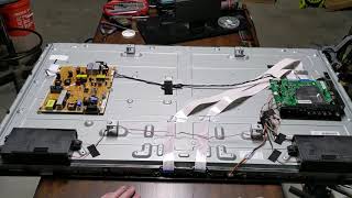 VIZIO 47 TV No Backlight (TV Reassembly - Video#3)