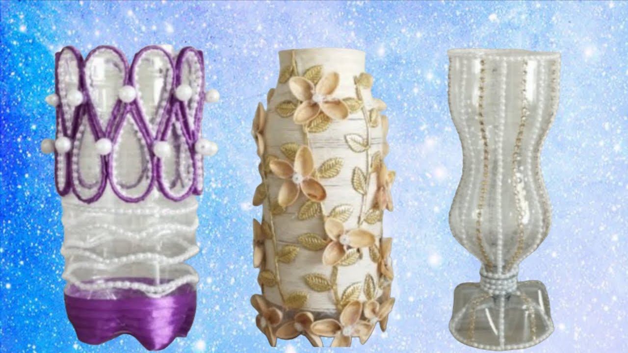 3 Original Ideas for Vases made from Plastic Bottles