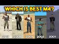 GTA : WHICH IS BEST M4 IN EVERY GTA?