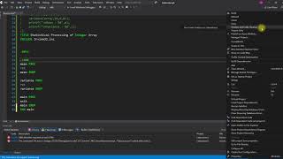 Lab 3 Statistical Processing of Integer Array