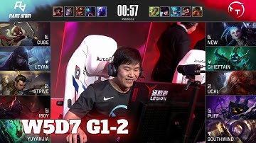 RA vs TT - Game 2 | Week 5 Day 7 LPL Spring 2022 | Rare Atom vs TT G2